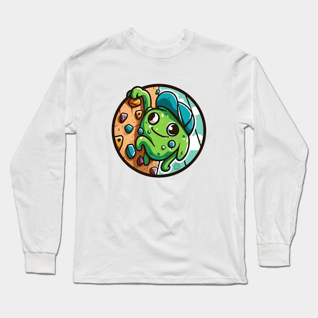 Rock Climbing Monsters: Fubsypickles Long Sleeve T-Shirt by Ops Dab